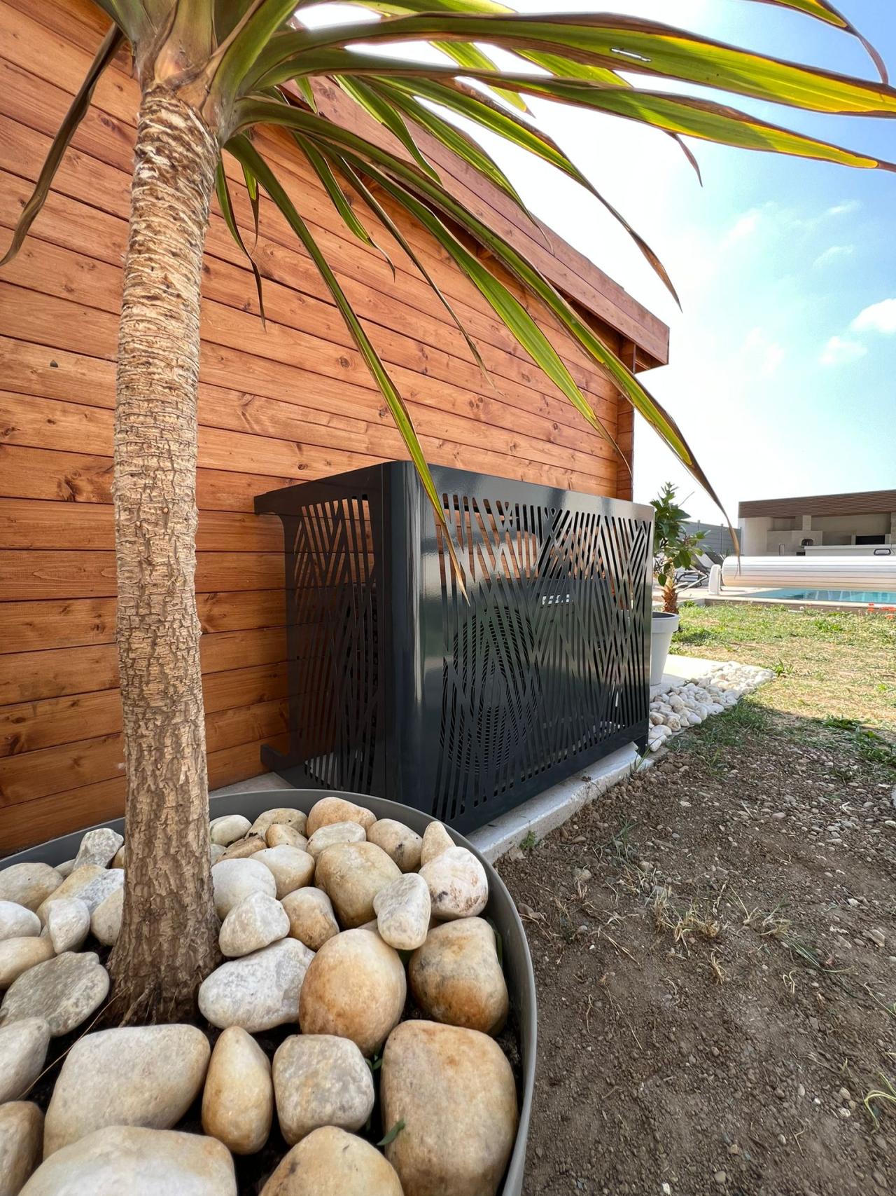 Brousse mural sol gris