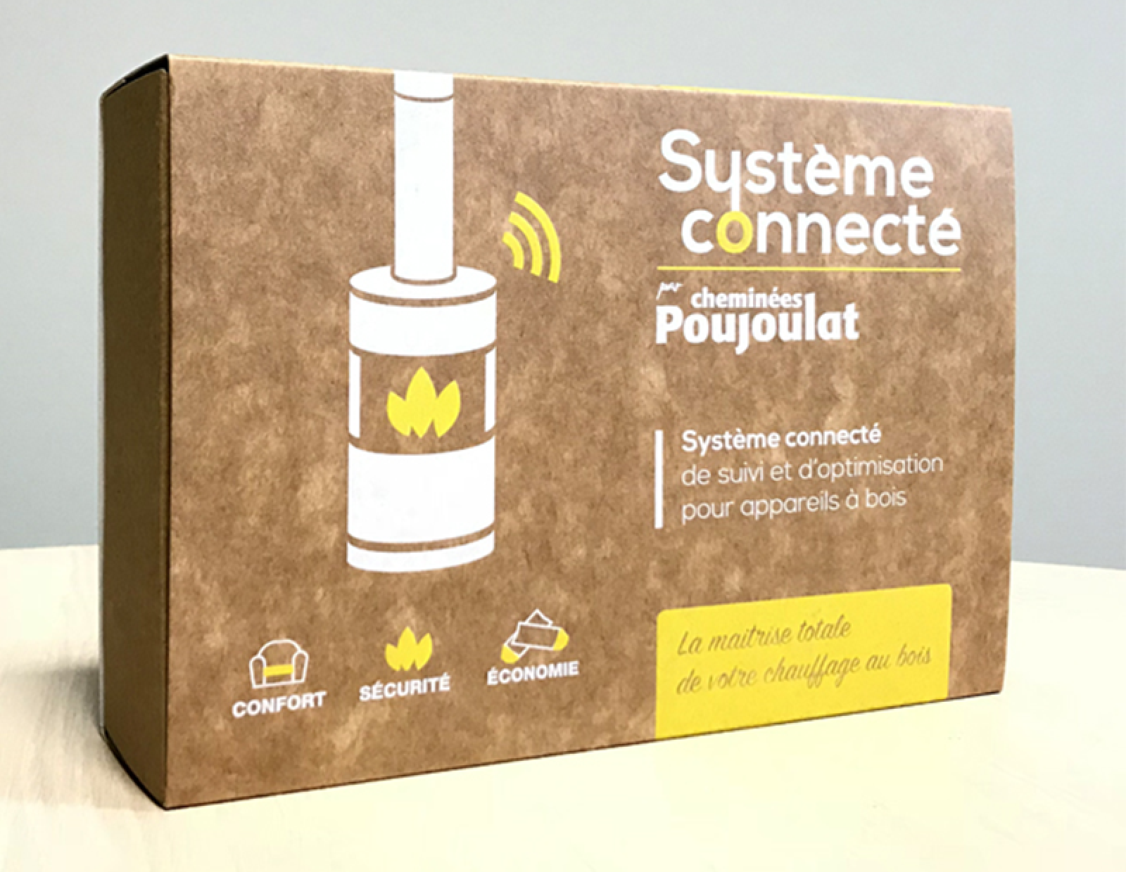 Packaging Système Connecté by Cheminées Poujoulat