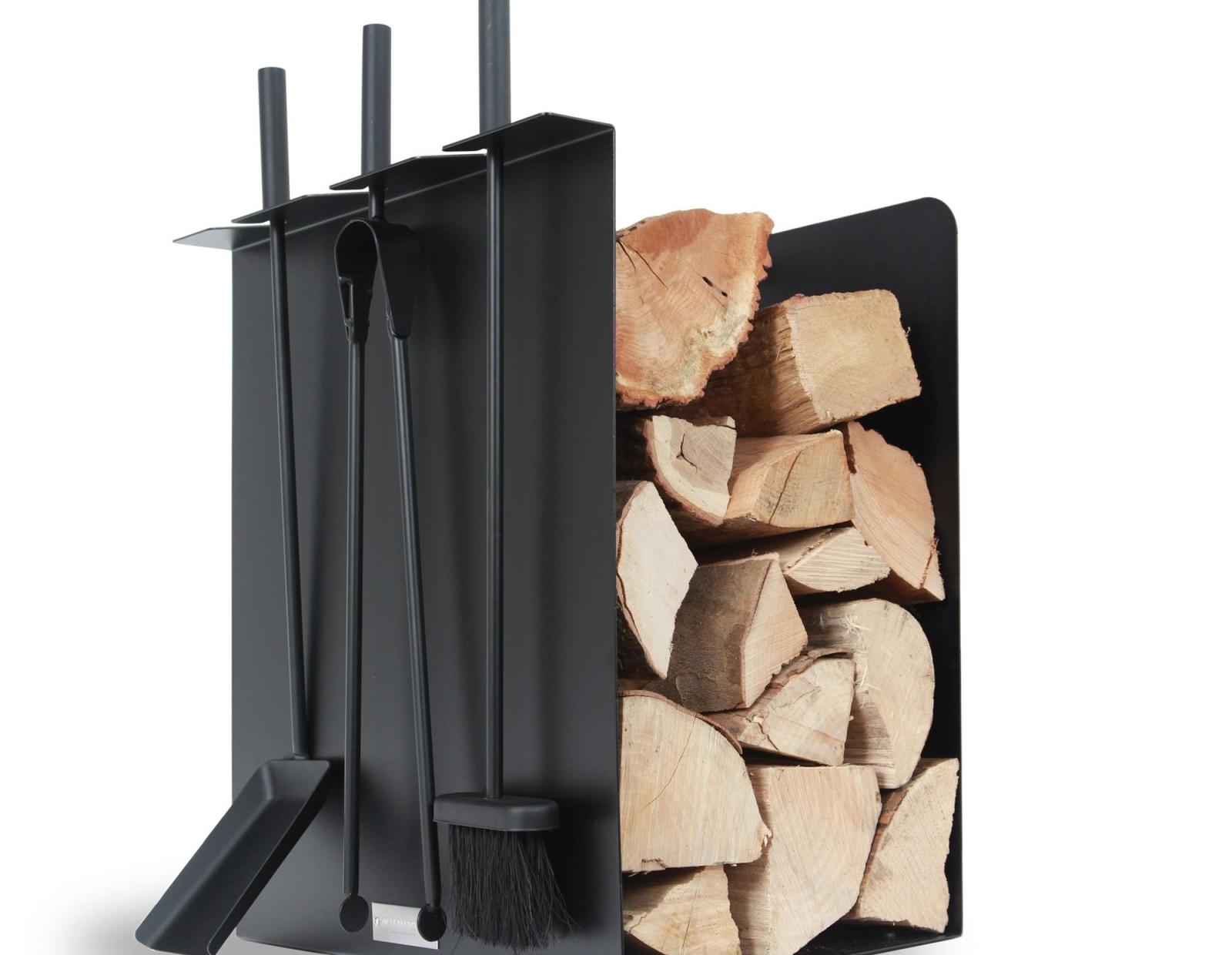 Serviteur range bûche duo produit