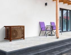 brousse corten ambiance mural