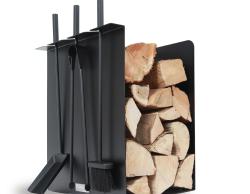 Serviteur range bûche duo produit